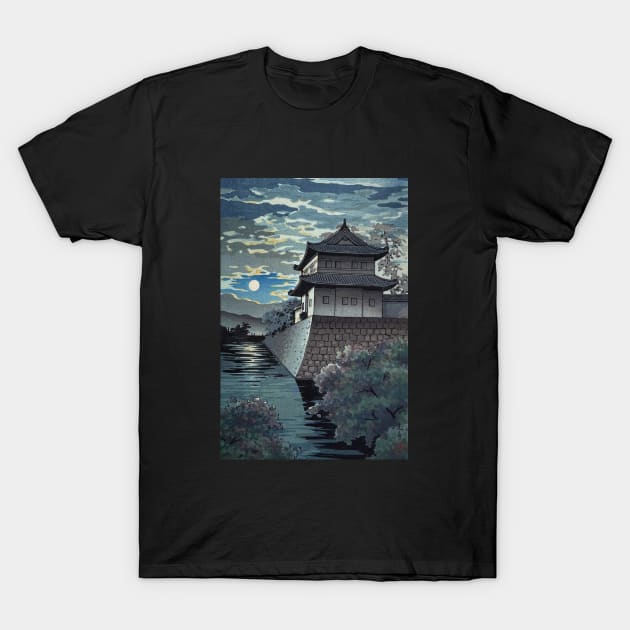 Nijo Castle at Kyoto by Tsuchiya Koitsu T-Shirt by Takeda_Art